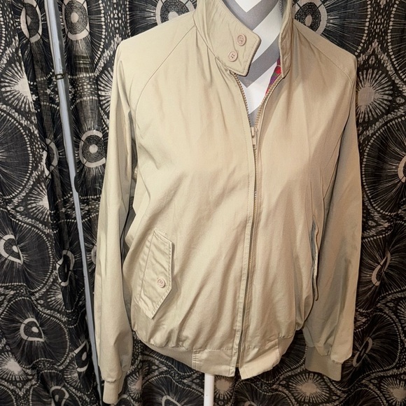 Tan HILL & ARCHER Zip Up Jacket - Size Large - Picture 3 of 6